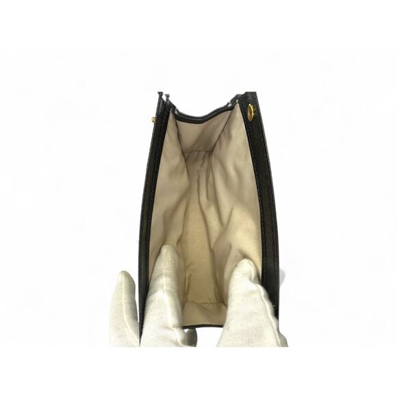 HERMES Chevre Mysore Karo PM Black Pouch - Picture 7 of 7